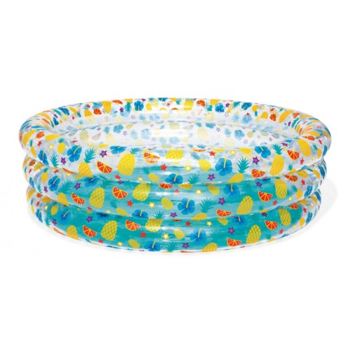 Záhradný bazén pre deti 170x53cm Tropický BESTWAY + Opravná záplata