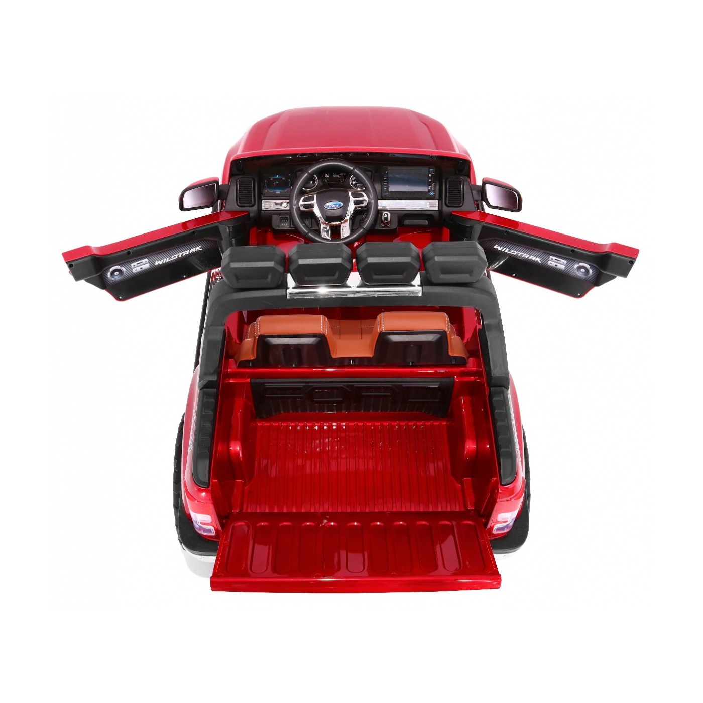 Vozidlo NEW Ford Ranger 4x4 FaceLifting Lakovaný Červený