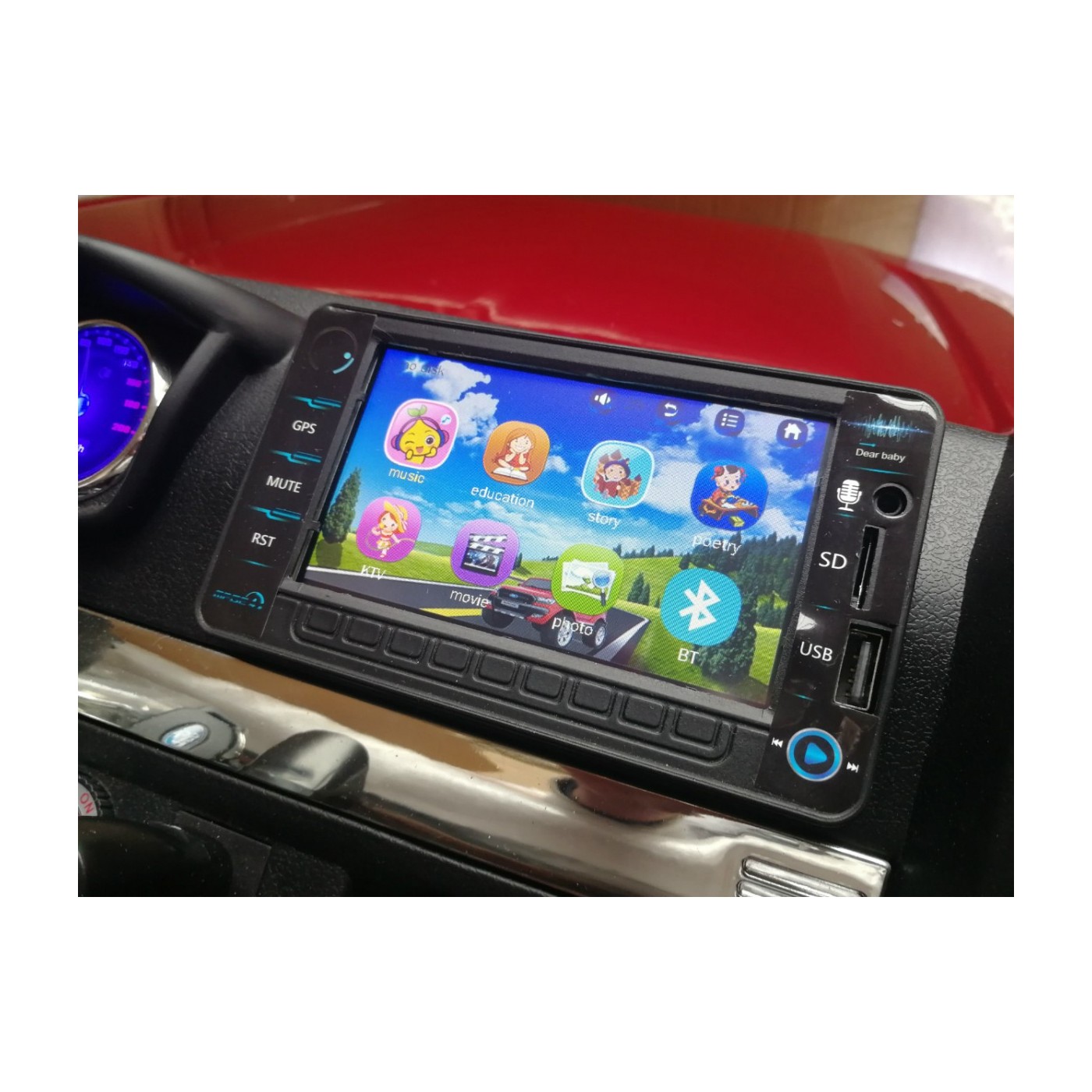 Vozidlo NEW Ford Ranger 4x4 FaceLifting Lakovaný Červený