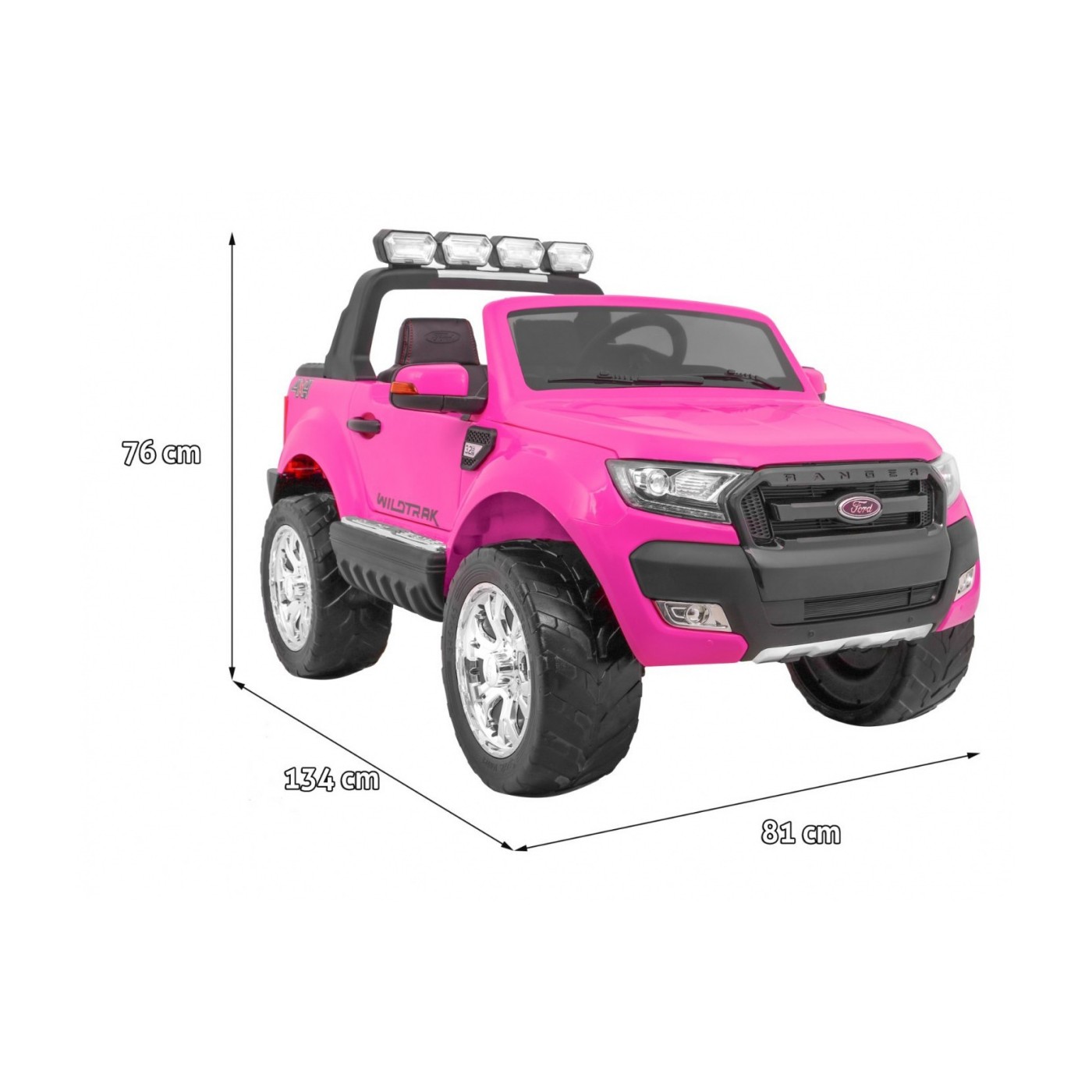 Vozidlo NEW Ford Ranger 4x4 FaceLifting Ružový