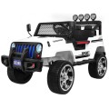Terénne autíčko Raptor Drifter Biele + Diaľkové ovládanie + Pohon 4x4 + Úložný priestor + Pomalý štart + MP3 LED