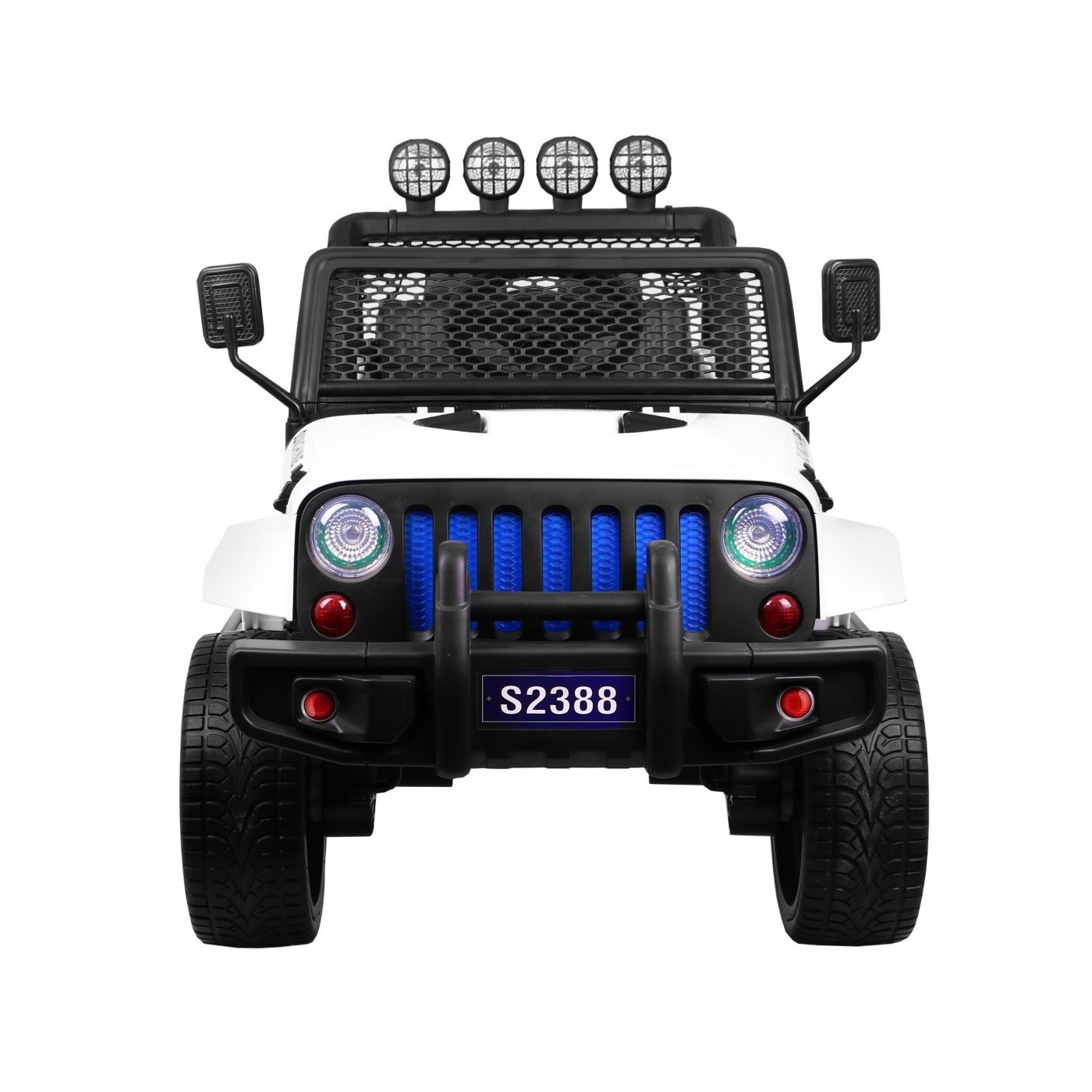 Terénne autíčko Raptor Drifter Biele + Diaľkové ovládanie + Pohon 4x4 + Úložný priestor + Pomalý štart + MP3 LED