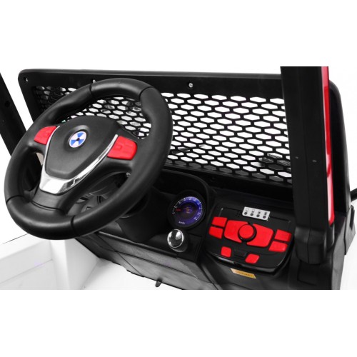 Terénne autíčko Raptor Drifter Biele + Diaľkové ovládanie + Pohon 4x4 + Úložný priestor + Pomalý štart + MP3 LED