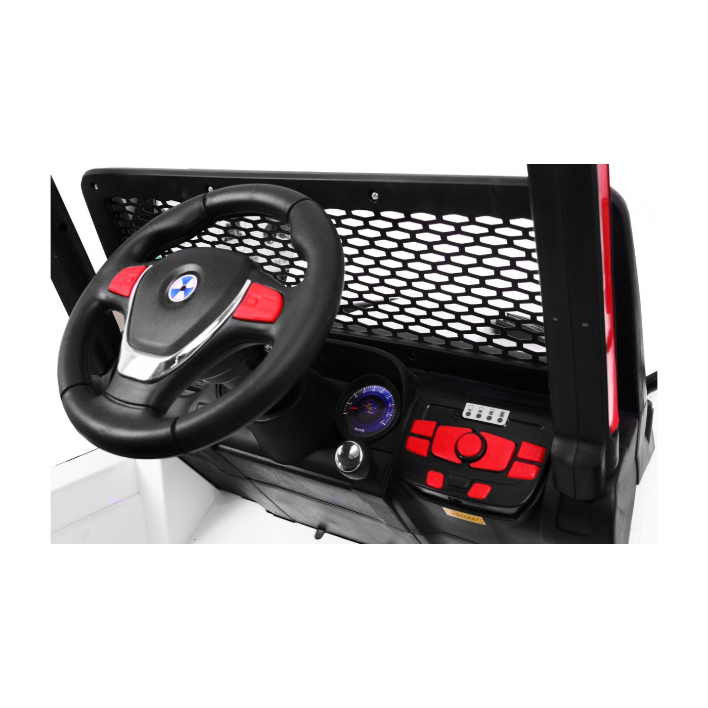 Terénne autíčko Raptor Drifter Biele + Diaľkové ovládanie + Pohon 4x4 + Úložný priestor + Pomalý štart + MP3 LED