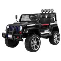 Terénne autíčko Raptor Drifter Čierne + Diaľkové ovládanie + Pohon 4x4 + Úložný priestor + Pomalý štart + MP3 LED