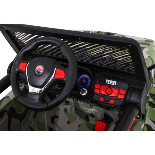 Terénne autíčko Raptor Drifter Moro + Diaľkové ovládanie + Pohon 4x4 + Úložný priestor + Pomalý štart + MP3 LED