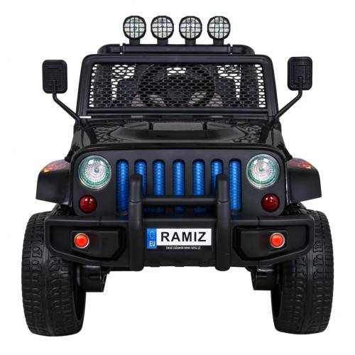 Terénne autíčko Raptor Drifter Plamene + Diaľkové ovládanie + Pohon 4x4 + Úložný priestor + Pomalý štart + MP3 LED