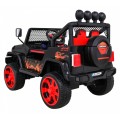 Terénne autíčko Raptor Drifter Plamene + Diaľkové ovládanie + Pohon 4x4 + Úložný priestor + Pomalý štart + MP3 LED