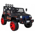 Terénne autíčko Raptor Drifter Plamene + Diaľkové ovládanie + Pohon 4x4 + Úložný priestor + Pomalý štart + MP3 LED