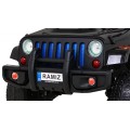 Terénne autíčko Raptor Drifter Plamene + Diaľkové ovládanie + Pohon 4x4 + Úložný priestor + Pomalý štart + MP3 LED