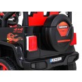 Terénne autíčko Raptor Drifter Plamene + Diaľkové ovládanie + Pohon 4x4 + Úložný priestor + Pomalý štart + MP3 LED