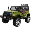 Terénne autíčko Raptor Drifter Zelené+ Diaľkové ovládanie + Pohon 4x4 + Úložný priestor + Pomalý štart + MP3 LED