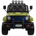 Terénne autíčko Raptor Drifter Zelené+ Diaľkové ovládanie + Pohon 4x4 + Úložný priestor + Pomalý štart + MP3 LED
