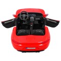 Perfecta Auto pre 2 deti Červená + Nafukovacie kolesá + Bezkefkový motor + MP3 LED + Pomalý štart