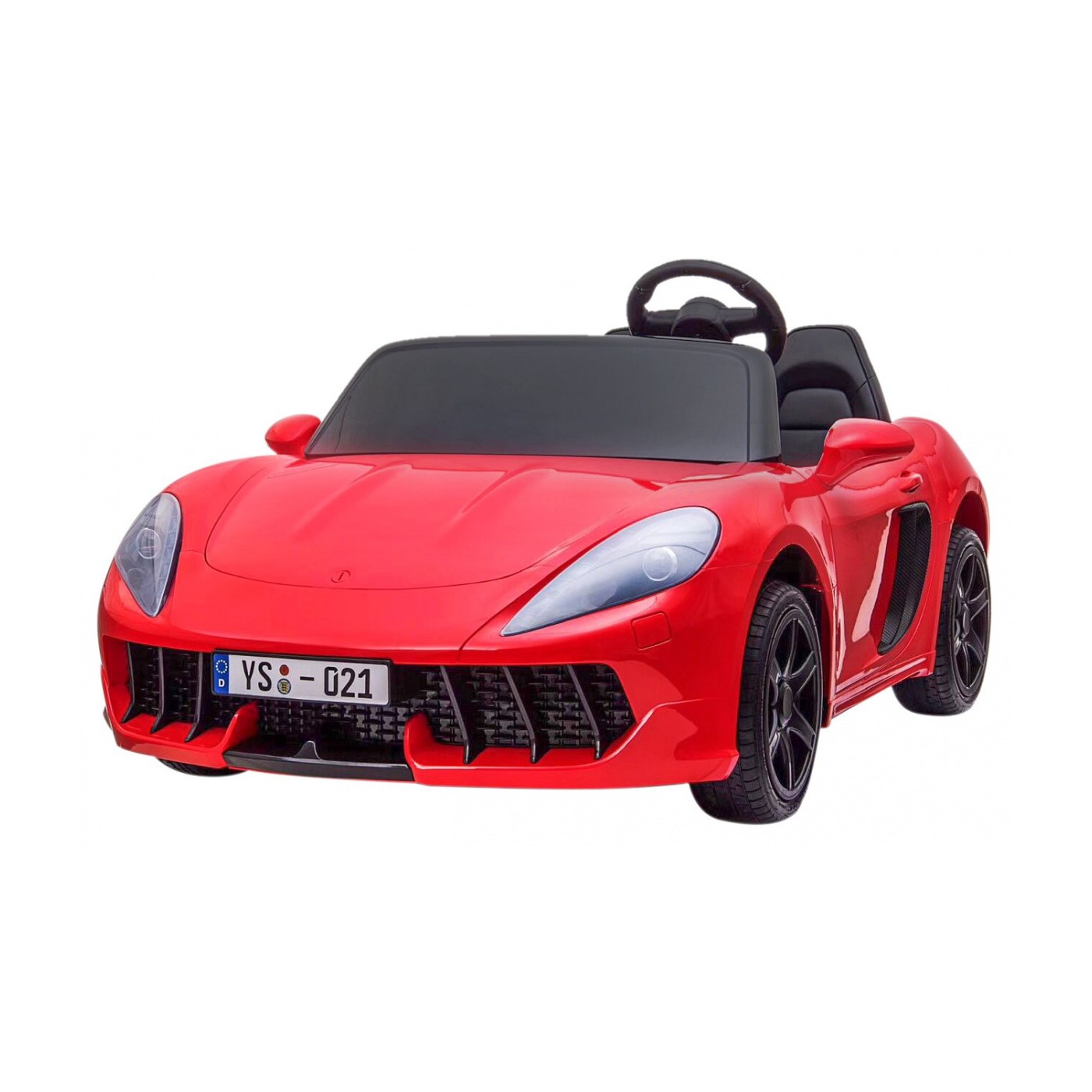 Perfecta Lift pre 2 deti Červená + Nafukovacie kolesá + Bezkefkový motor + MP3 LED + Pomalý štart