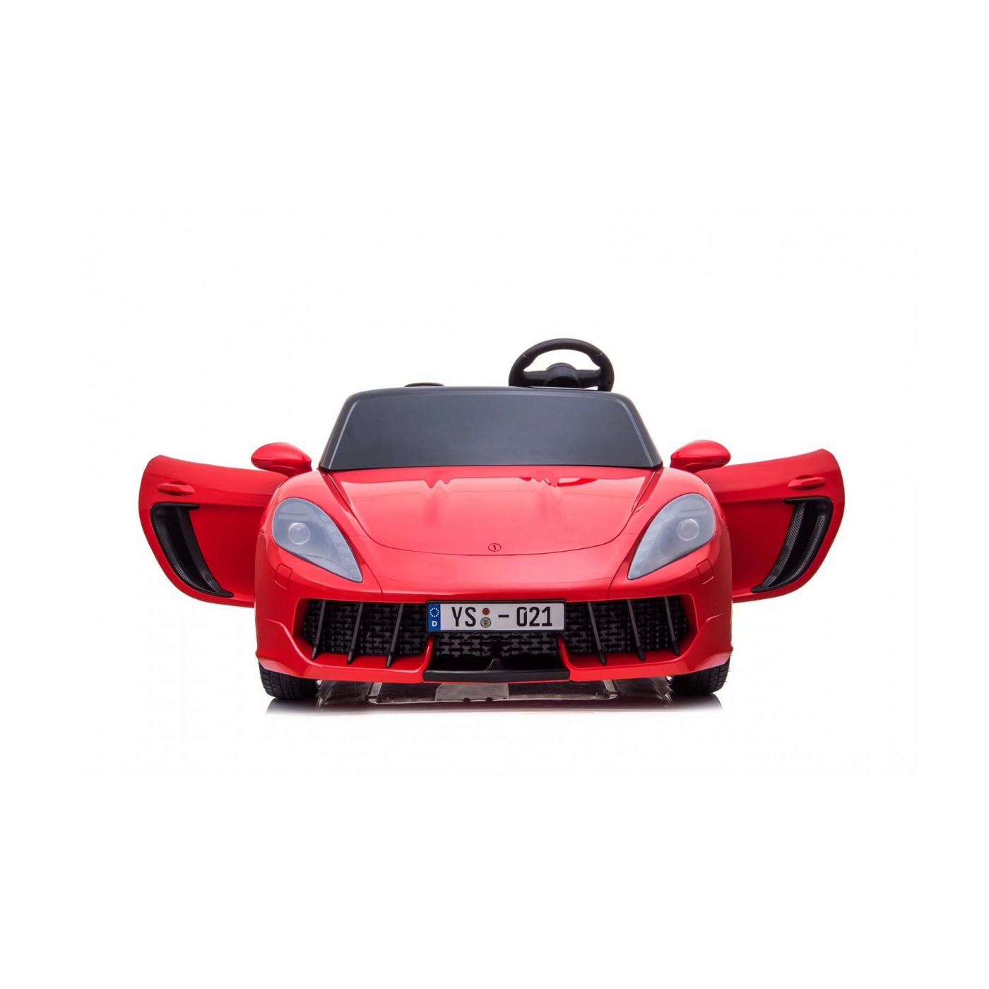 Perfecta Lift pre 2 deti Červená + Nafukovacie kolesá + Bezkefkový motor + MP3 LED + Pomalý štart