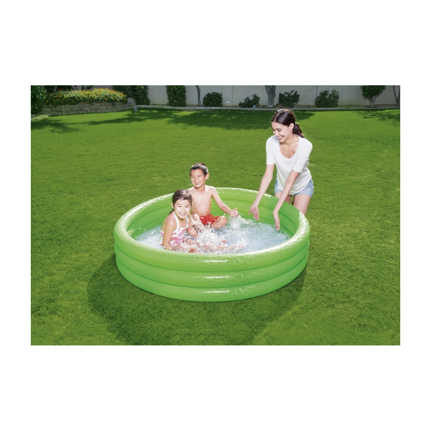 Bazén pre deti Brodík nafukovací Zelený 152x30cm BESTWAY + Opravná záplata