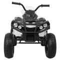 Quad ATV Air na batériu pre deti Biele + Nafukovacie kolesá + Rádio MP3 + Pomalý štart