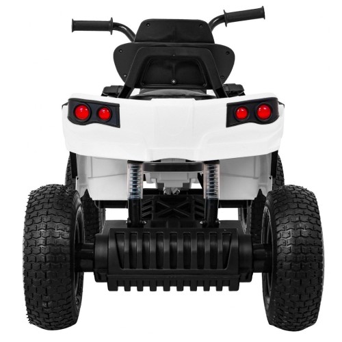 Quad ATV Air na batériu pre deti Biele + Nafukovacie kolesá + Rádio MP3 + Pomalý štart