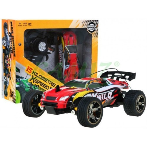 Autíčko 1 22 R C Červené