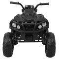 Quad ATV Air na batériu pre deti Čierne + Nafukovacie kolesá + Rádio MP3 + Pomalý štart