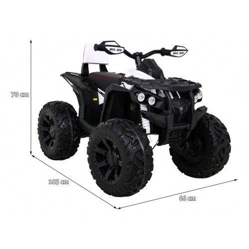 Vozidlo Quad ATV Power Biele