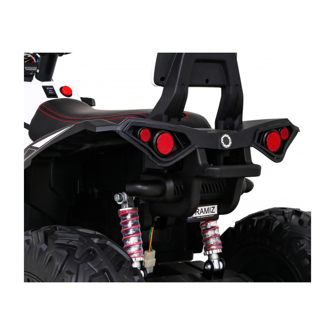Vozidlo Quad ATV Power Biele