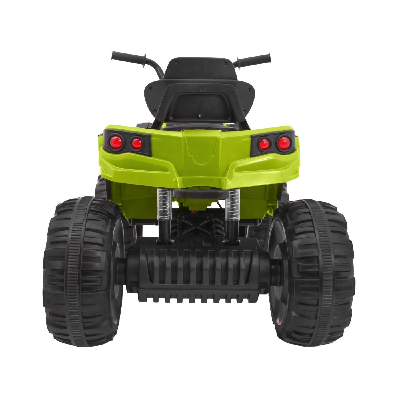 Quad ATV na batériu pre deti Zelené + Kolesá EVA + Rádio MP3 + LED + Pomalý štart.