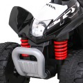 Quad Honda 250X TRX na batériu Čierna + Klaksón + LED + Ekokoža