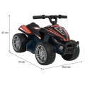 Quad Little Monster na batériu pre najmenších Čierne Pohon 25W