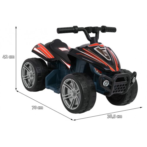 Quad Little Monster na batériu pre najmenších Čierne Pohon 25W