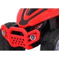 Quad Little Monster na batériu pre najmenších Červené Pohon 25W