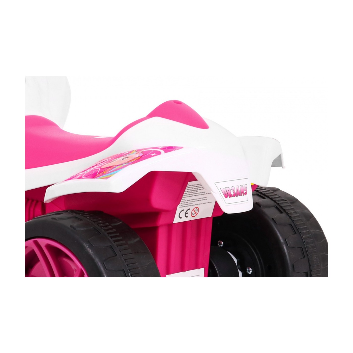 Vozidlo Quad Little Monster Ružové