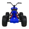 Quad Lucky Seven na batériu Modré + Kolesá EVA + Pomalý štart + LED + MP3 USB