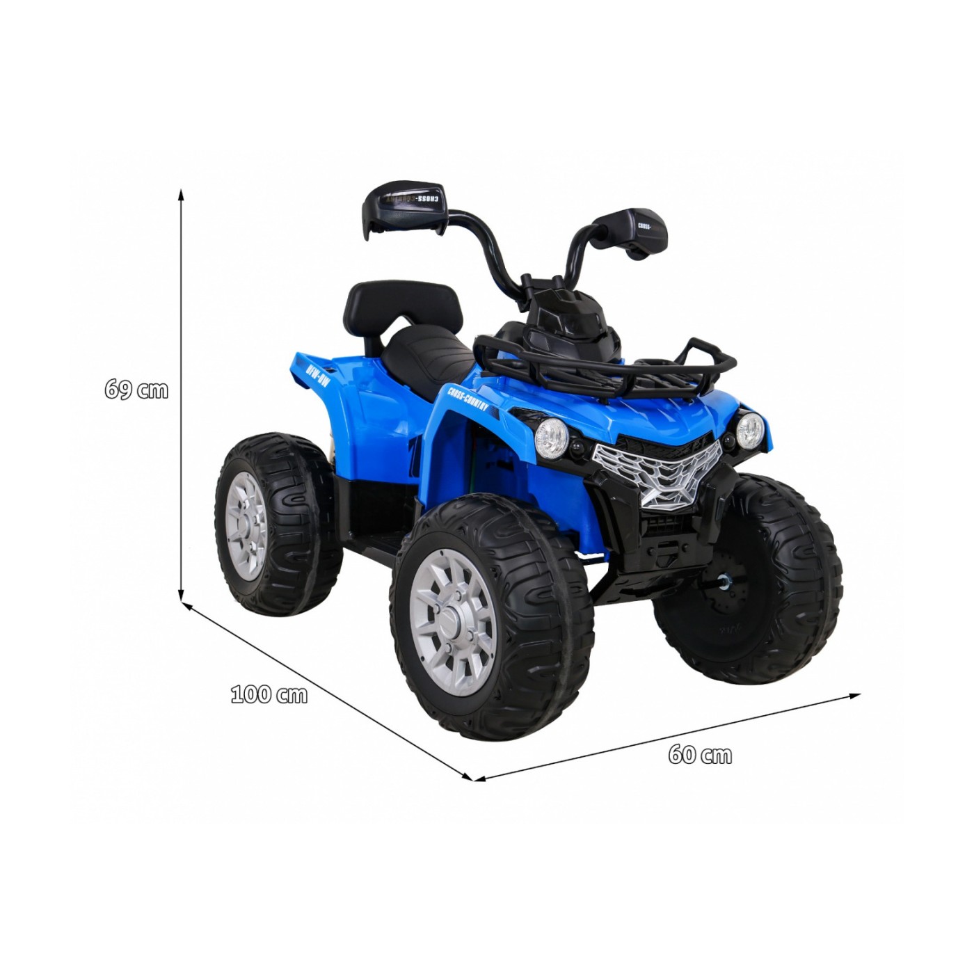 Vozidlo Quad Madman Modré