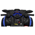 Quad Maverick 4x4 Elektrické vozidlo pre deti Modré + Kolesá EVA + Audio panel + LED