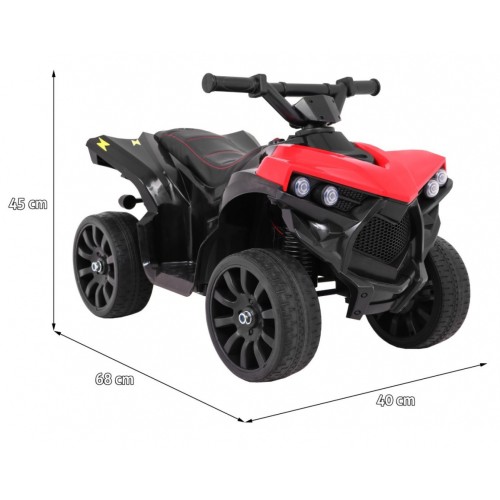 Vozidlo Quad NAVI Červené