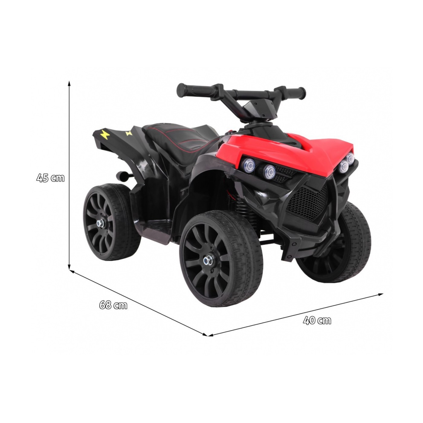 Vozidlo Quad NAVI Červené