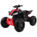 Quad na batériu Šport Run pre deti Čierny + Pohon 4x4 + LED + Rádio MP3