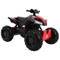 Quad na batériu Šport Run pre deti Čierny + Pohon 4x4 + LED + Rádio MP3
