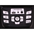 Quad na batériu Šport Run pre deti Čierny + Pohon 4x4 + LED + Rádio MP3