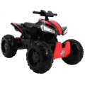 Quad na batériu Šport Run pre deti Čierny + Pohon 4x4 + LED + Rádio MP3