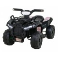 Quad Storm na batériu pre deti Čierny + Motor 25W + MP3 USB + LED