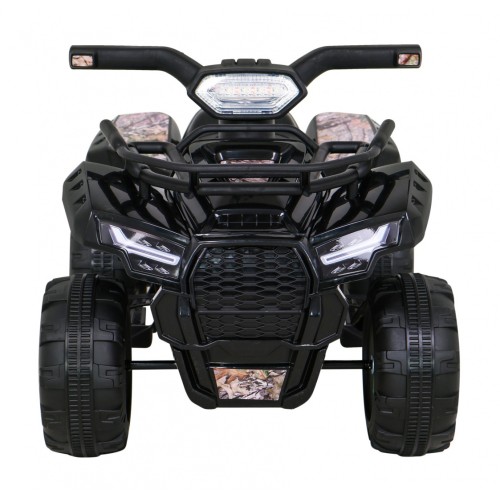 Quad Storm na batériu pre deti Čierny + Motor 25W + MP3 USB + LED