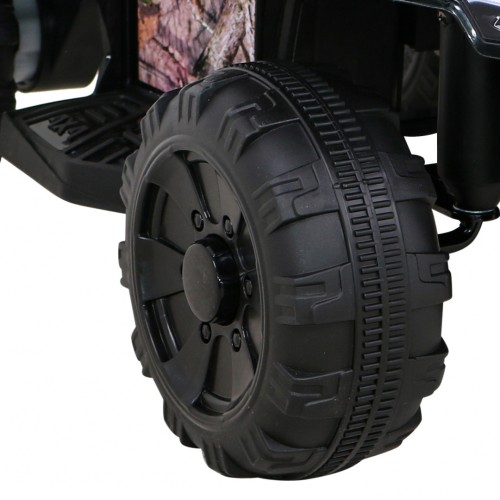 Quad Storm na batériu pre deti Čierny + Motor 25W + MP3 USB + LED