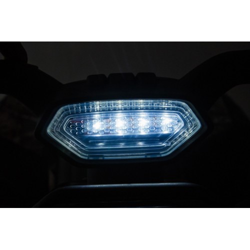 Quad Storm na batériu pre deti Čierny + Motor 25W + MP3 USB + LED