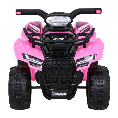 Quad Storm na batériu pre deti Ružový + Motor 25W + MP3 USB + LED