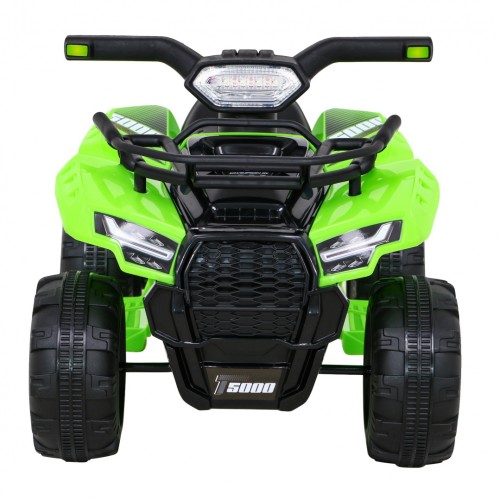 Quad Storm na batériu pre deti Zelený + Motor 25W + MP3 USB + LED