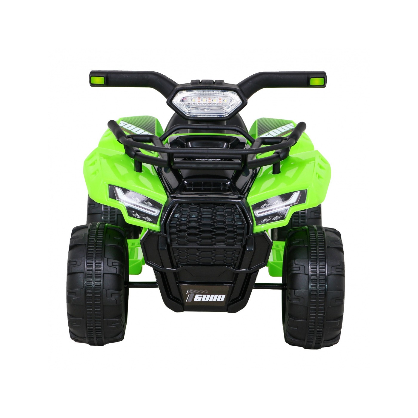 Quad Storm na batériu pre deti Zelený + Motor 25W + MP3 USB + LED