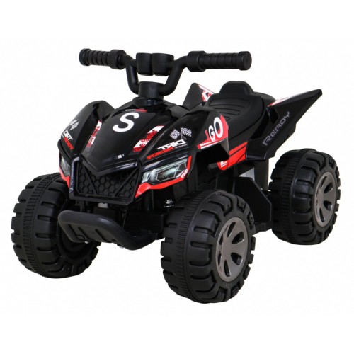 Quad The Fastest na batériu pre deti Čierny + Motor 25W